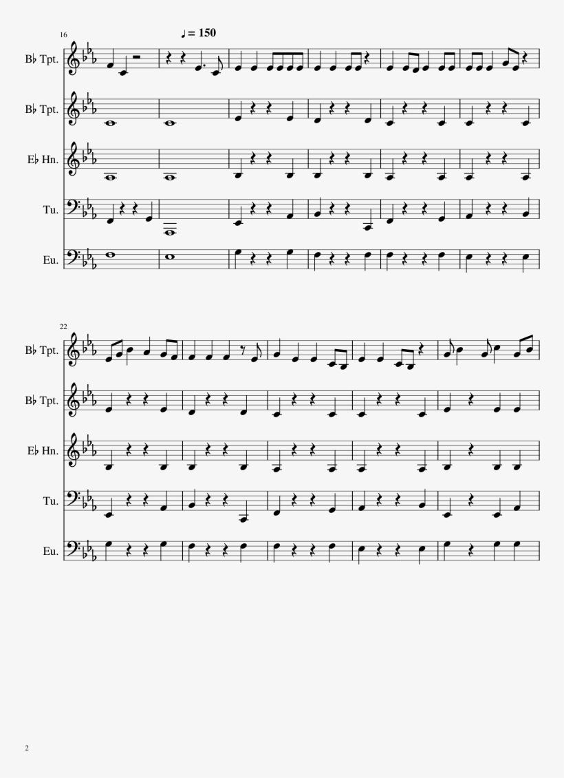 All Star- Smash Mouth - All Star French Horn, transparent png download