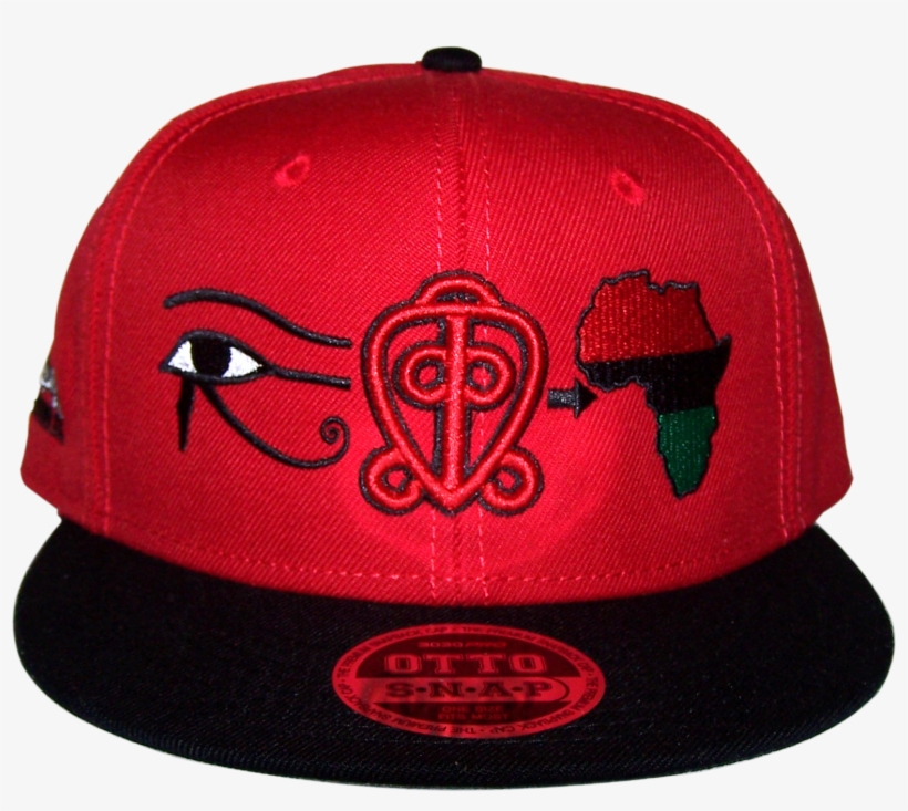 Image Of Eye Love Africa Snapback Hat - Baseball Cap, transparent png download