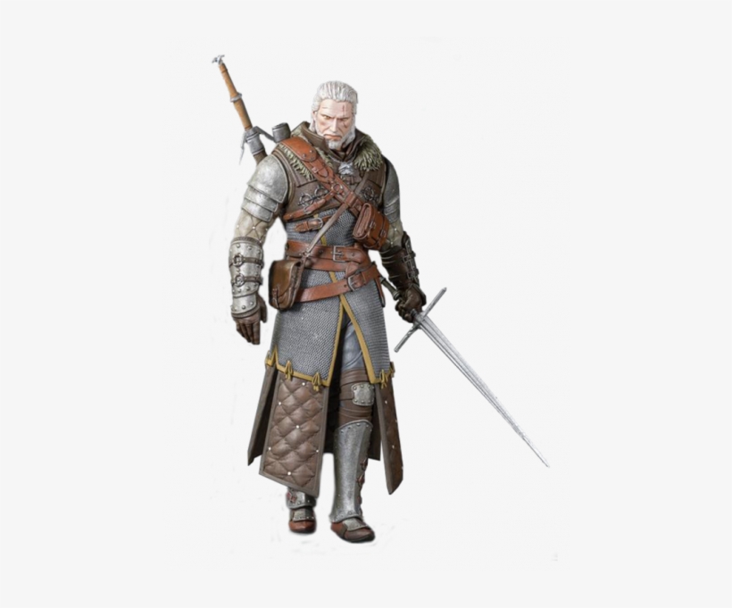 Figurka Dark Horse Wiedźmin - Witcher 3 Geralt Figure, transparent png download