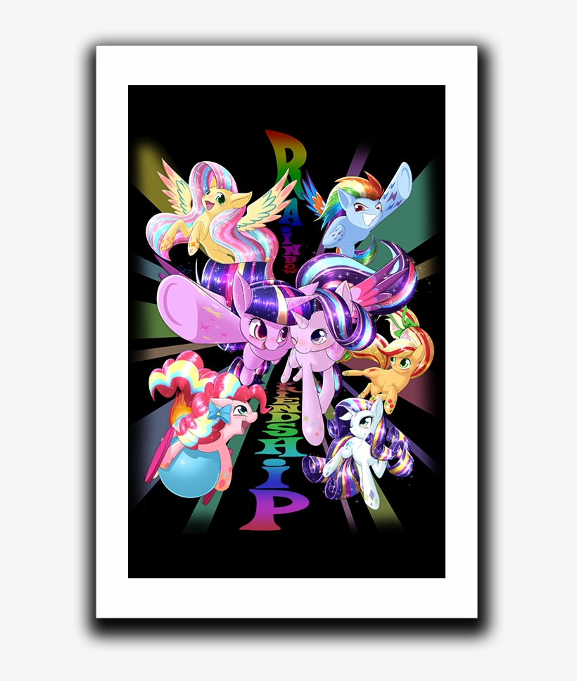 My Little Pony Rainbow Friendship - Illustration, transparent png download