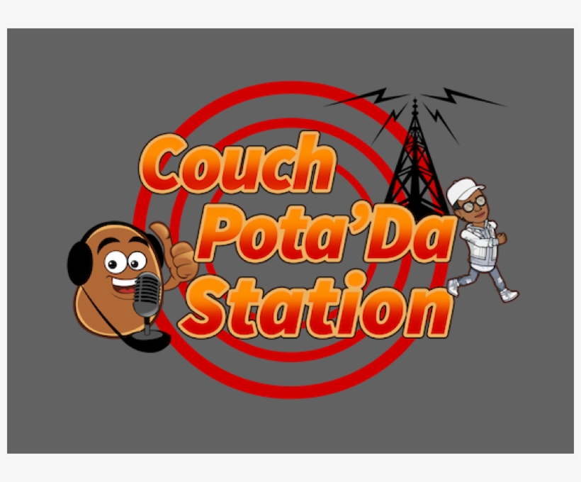 Couch Potada Station - Cartoon, transparent png download