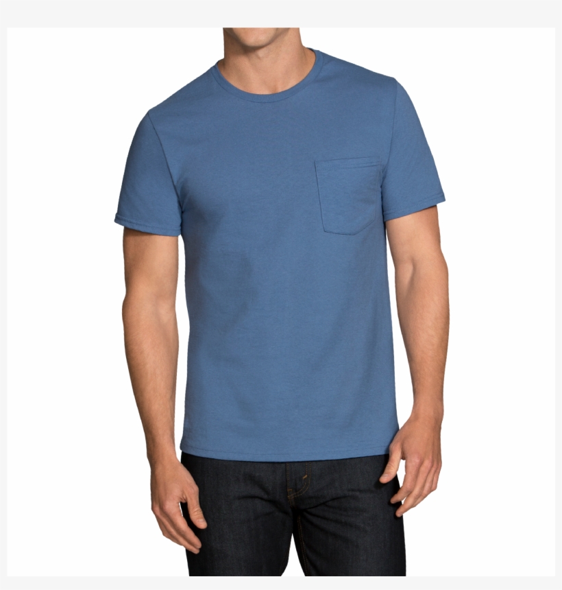 Fruit Of The Loom Men's Dual Defense Assorted Blues - Man, transparent png download