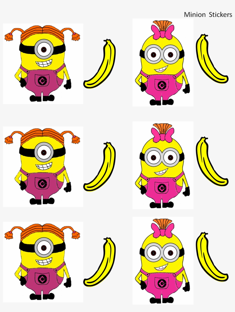 The Art Bug - Minnion Pink, transparent png download