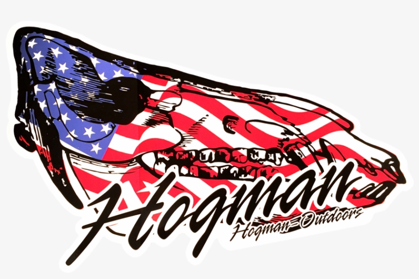 Die-cut Skull American Flag - Graphic Design, transparent png download