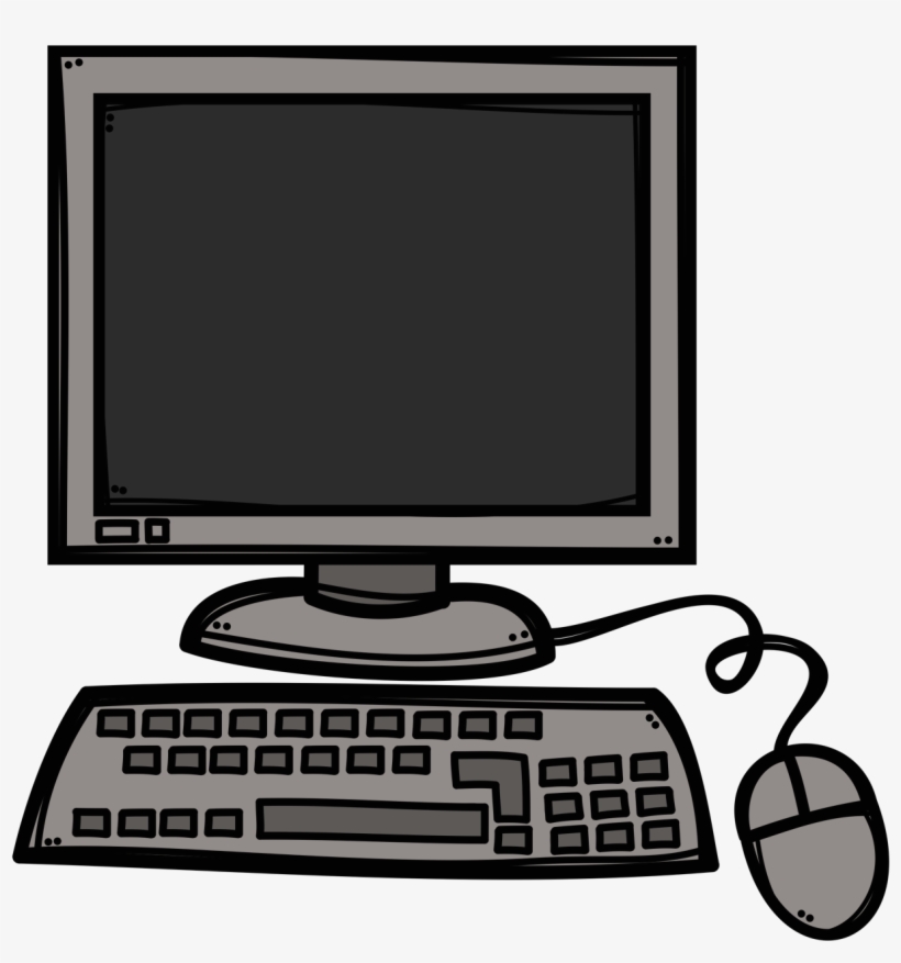 Computer Black Screen - Technology, transparent png download