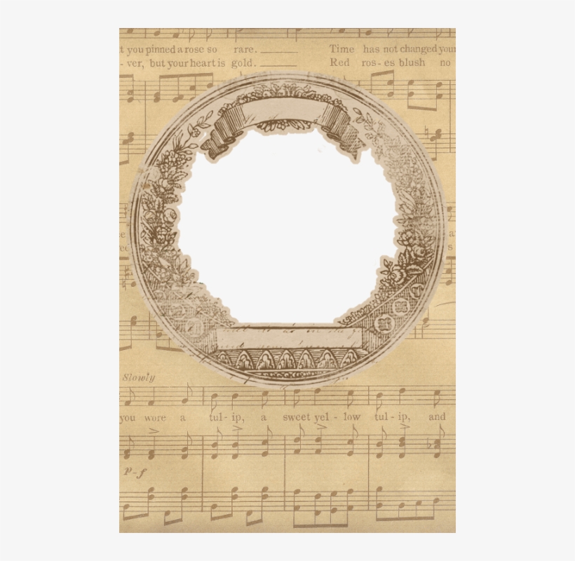 Free Png Download Music Vintage Frames Png Images Background - Music Vintage Frames, transparent png download