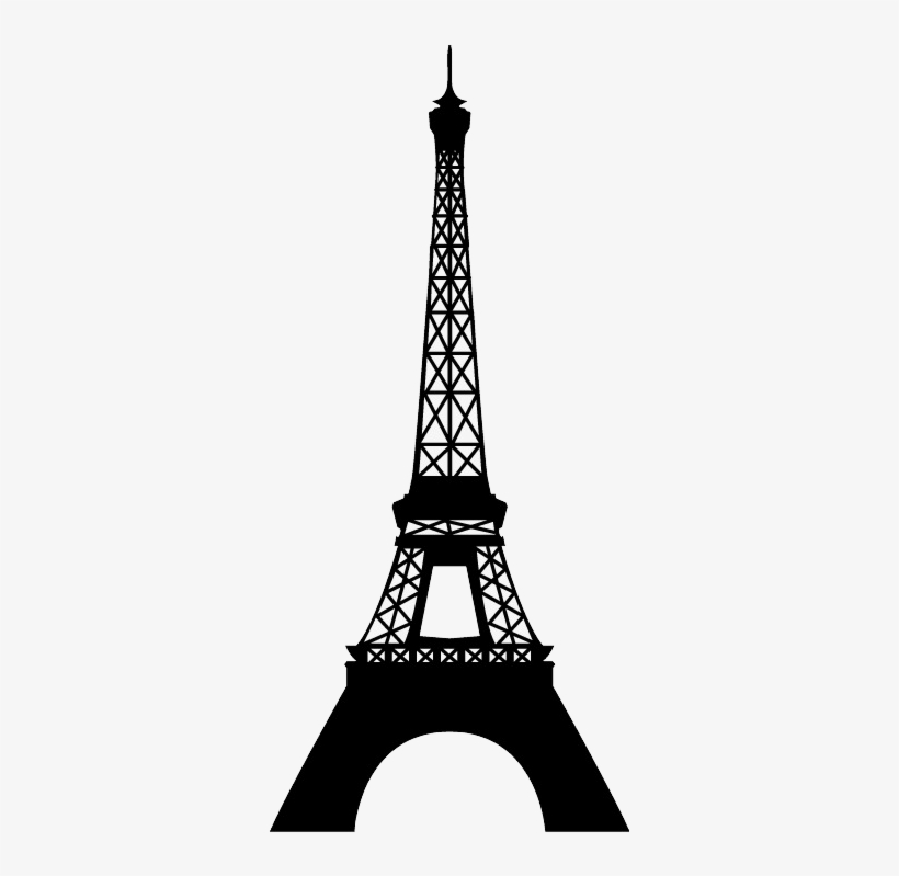 Eiffel Tower Png, Download Png Image With Transparent - Eiffel Tower Silhouette Transparent Background, transparent png download
