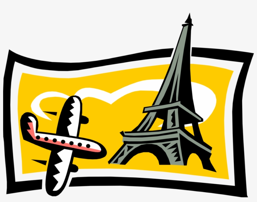 Vector Illustration Of European Tourism And Sightseeing, transparent png download