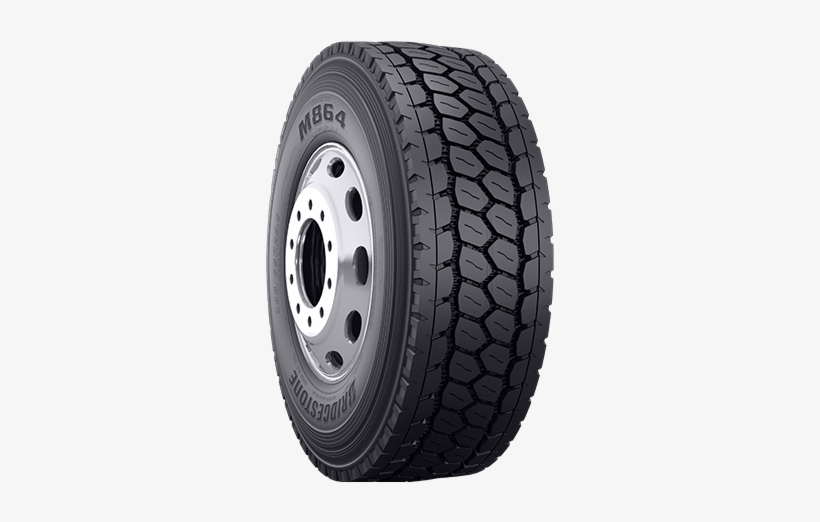 Bridgestone Commercial M864 Tire - Her Terra Trac At Ii, transparent png download