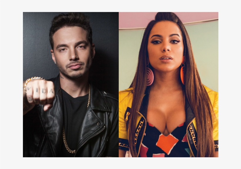 Anitta E J Balvin Juntos Outra Vez Cantora Pode Receber - Maluma Cuando Era Chiquito, transparent png download