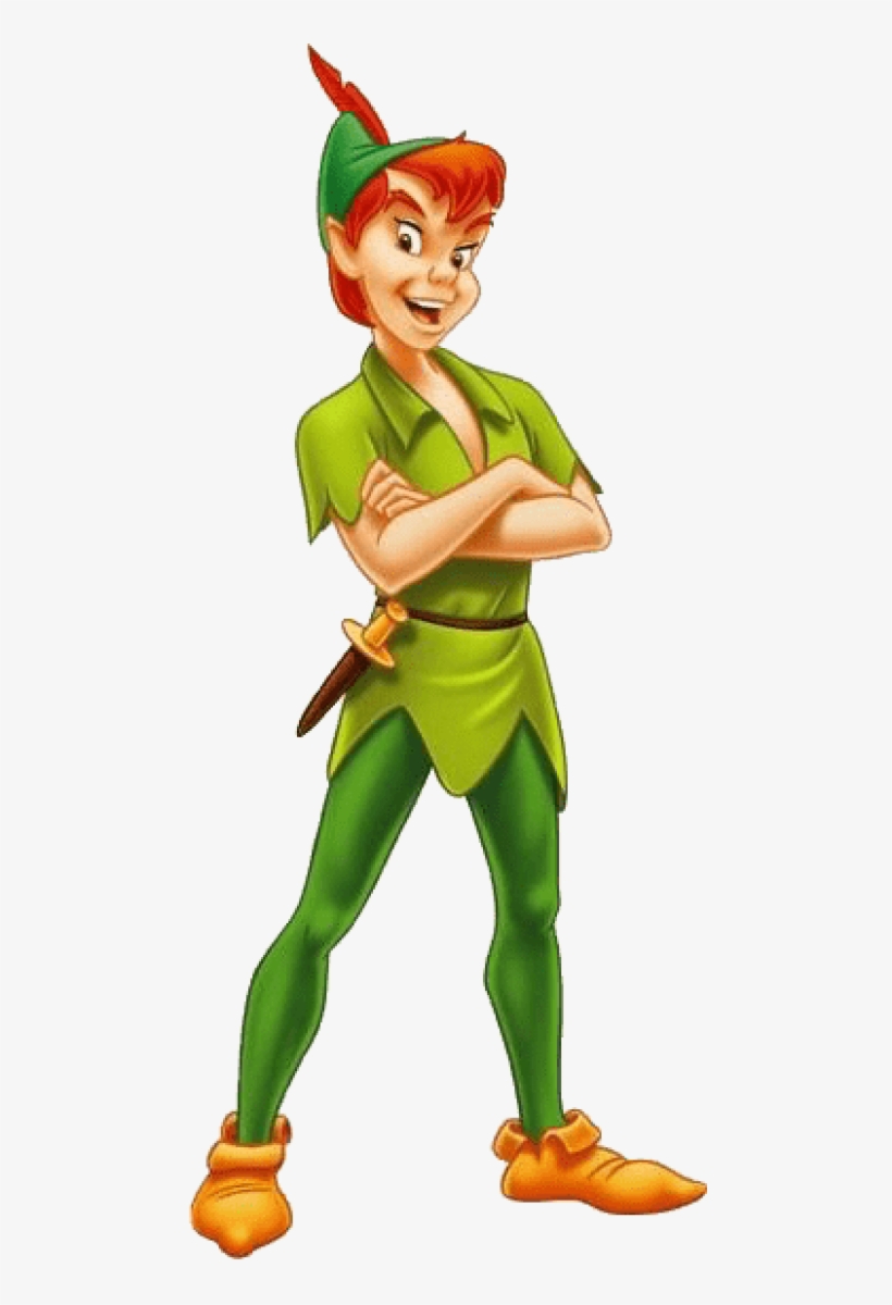 Peter Pan Standing - Peter Pan, transparent png download