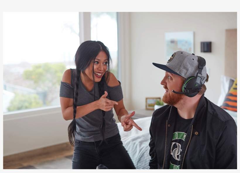 Stealth 700 Headset - Fun, transparent png download