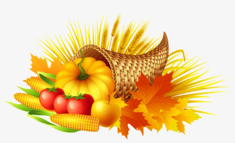 Free Png Download Thanksgiving Cornucopia Transparent - Cornucopia Thanksgiving Png, transparent png download