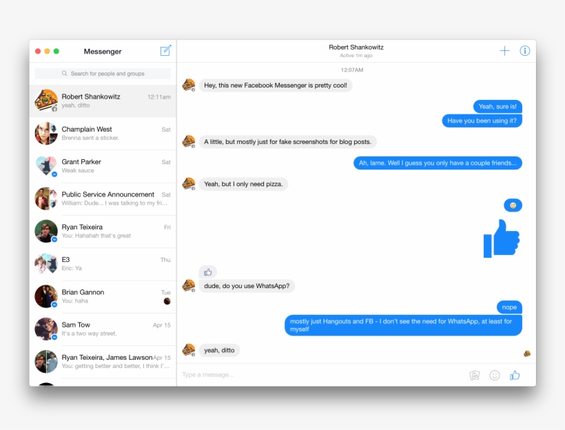 Facebook Messenger - Facebook Messenger Desktop Settings, transparent png download