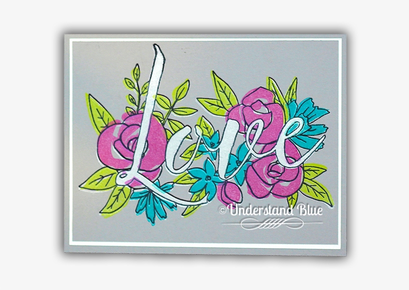 After All The Layers Were Done, Then I Stamped The - Tulip, transparent png download