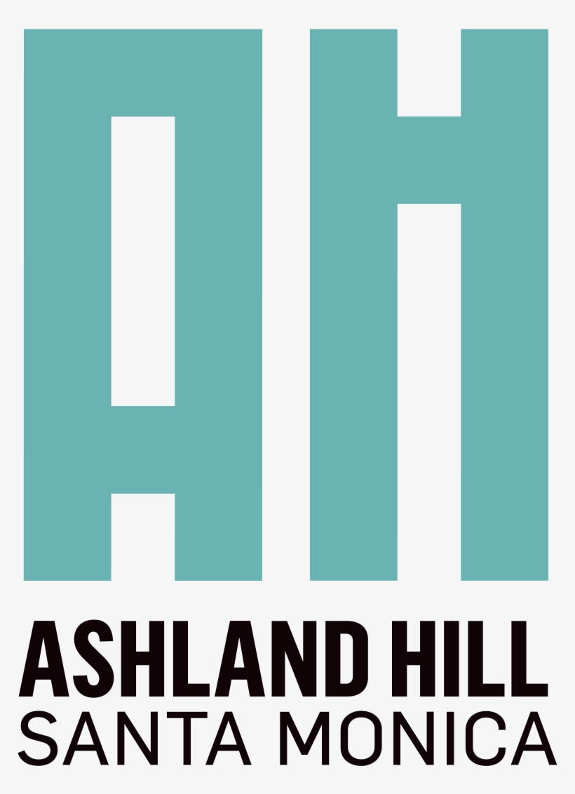 Ashland Hill Logo Ocean Blue - Poster, transparent png download