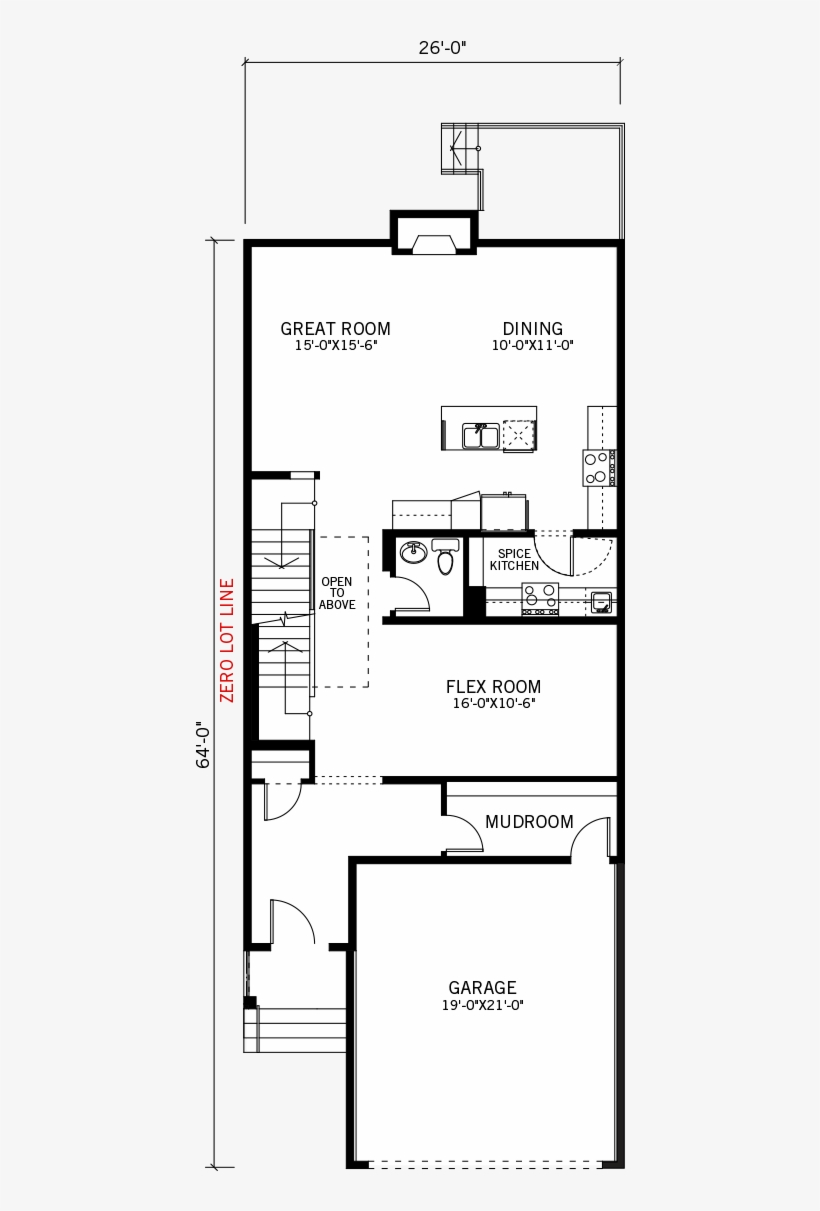 Main Floor - Floor Plan, transparent png download