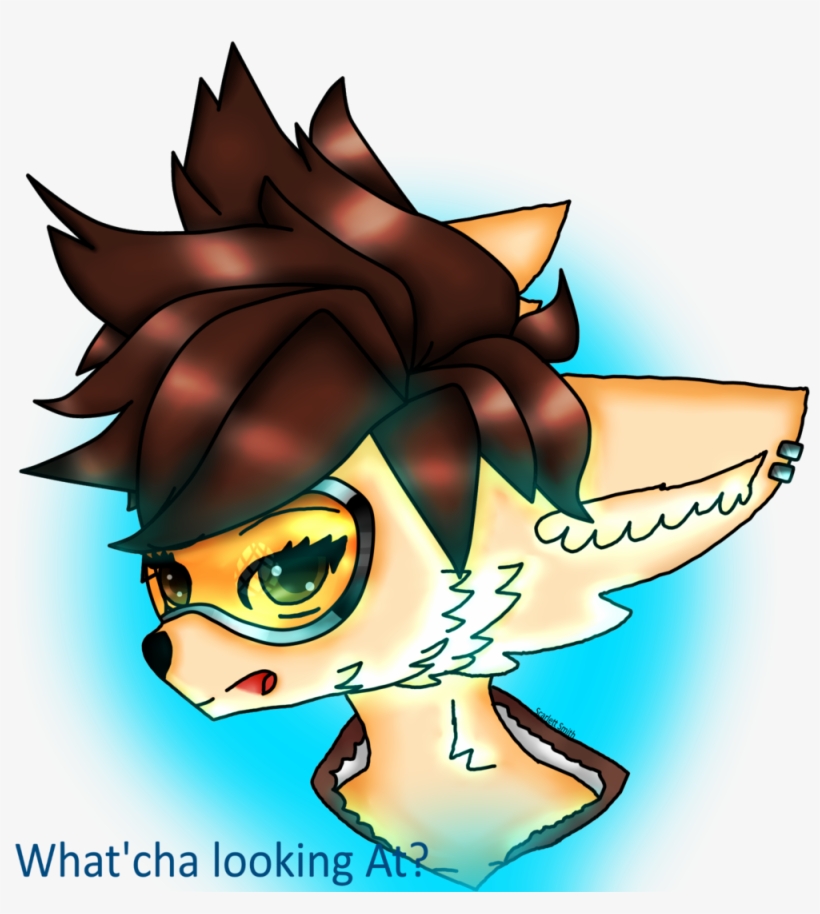 Venturiantalebuddy Tracer Wolf By Venturiantalebuddy - Overwatch Fan Art, transparent png download