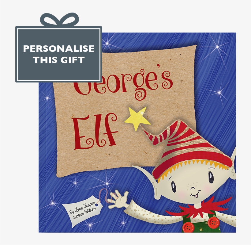 Personalised Christmas Elf Children's Story Softback, transparent png download