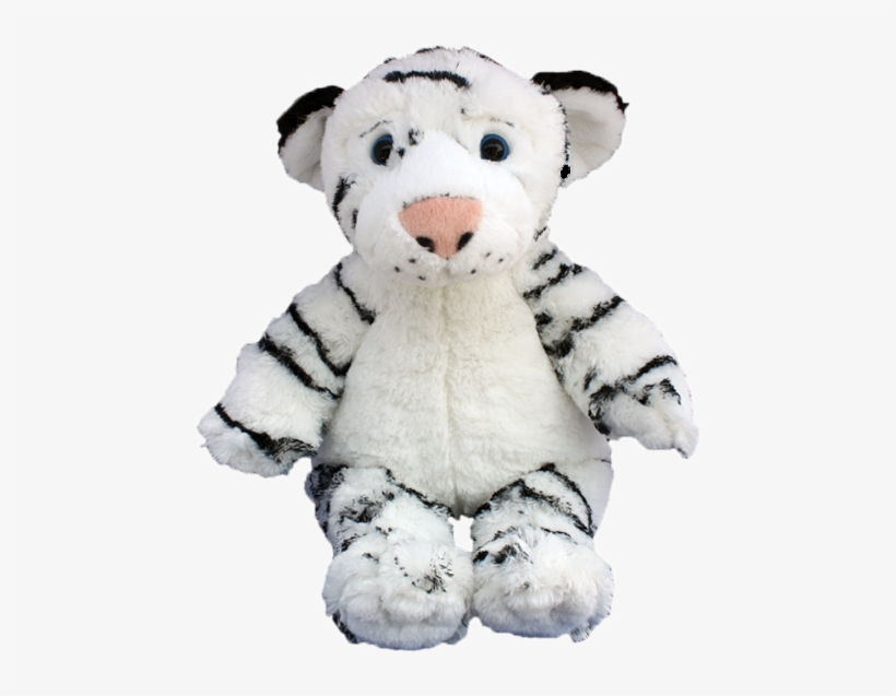 Snowflake Le Tigre Blanc 8" White Tiger - Stuffed Toy, transparent png download