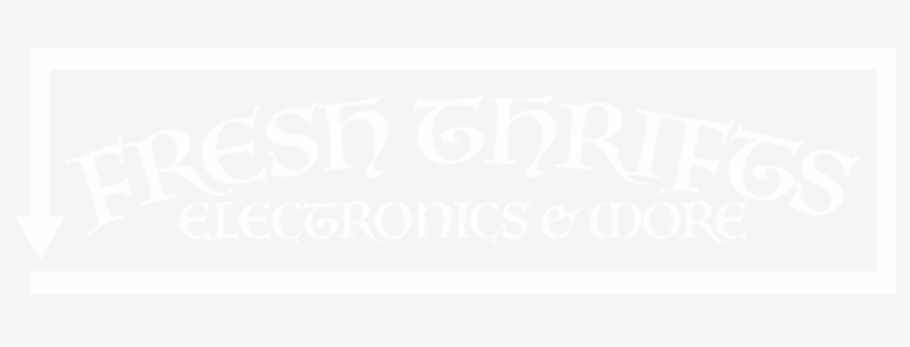 Freshthriftswhitepng - Calligraphy, transparent png download