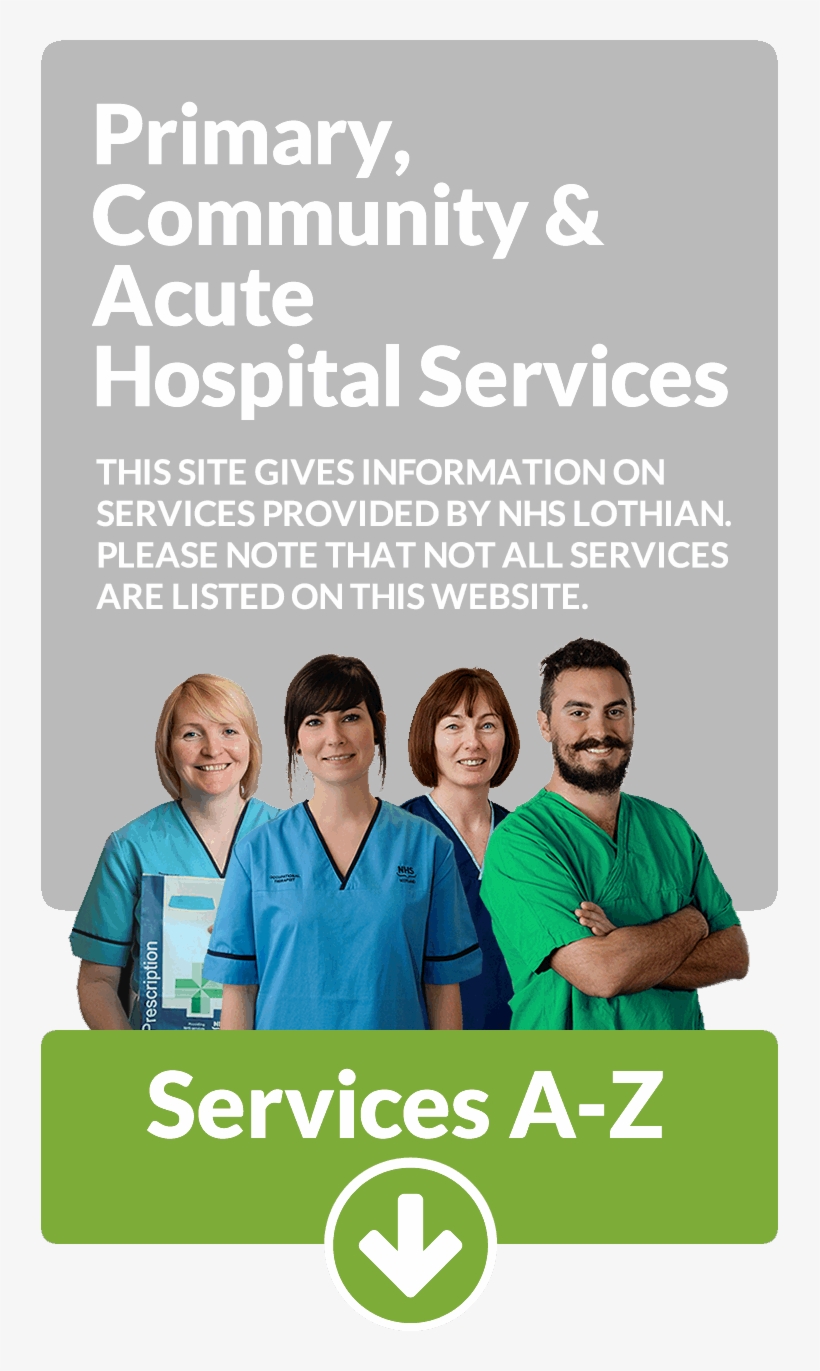 This Site Gives Information On Nhs Lothian Services - Flyer, transparent png download