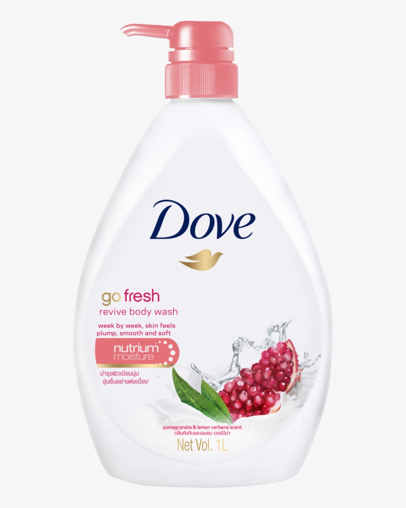 Dove Go Fresh Revive Body Wash, transparent png download