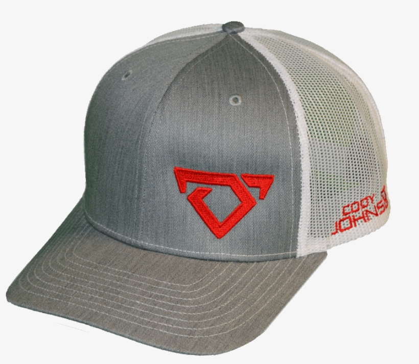 Heather Grey And White Bull Horn Hat - Baseball Cap, transparent png download