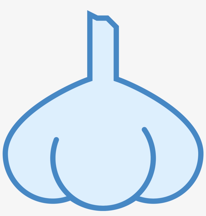 The Icon Is A Simple Depiction Of A Head Of Garlic - Circle, transparent png download