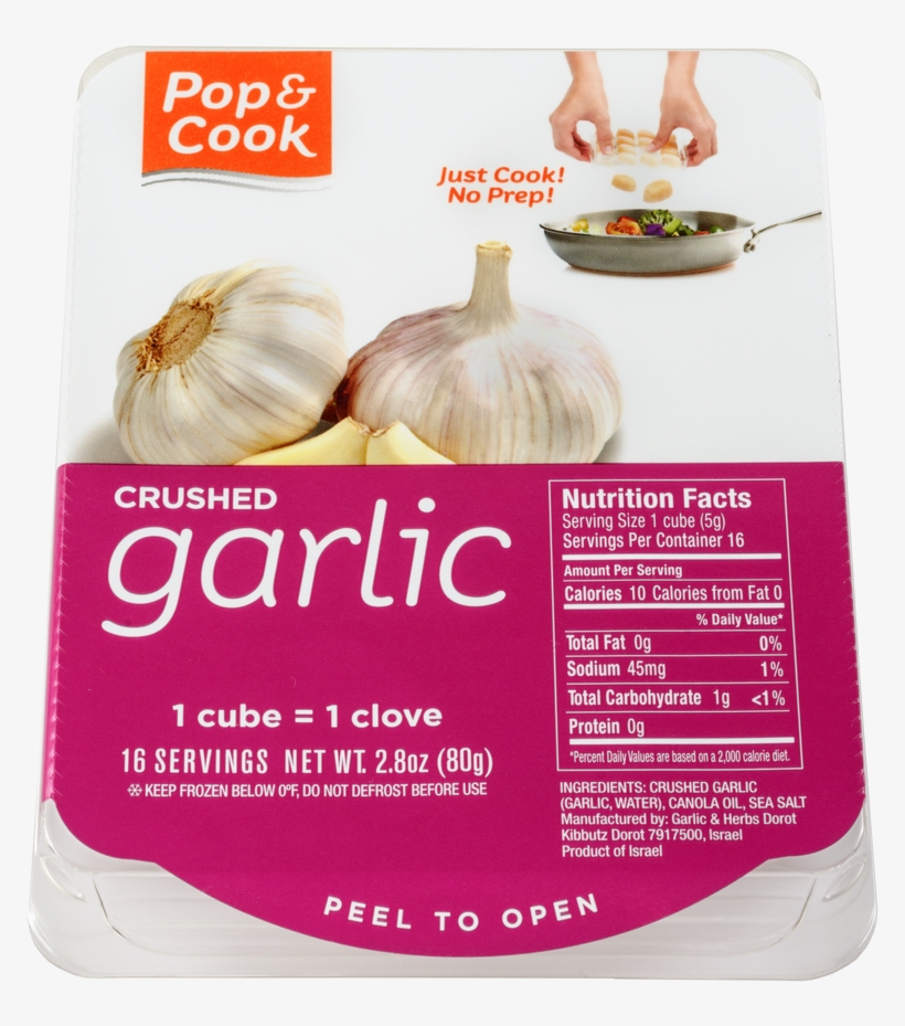 Pop & Cook's Garlic - Pop And Cook Garlic, transparent png download