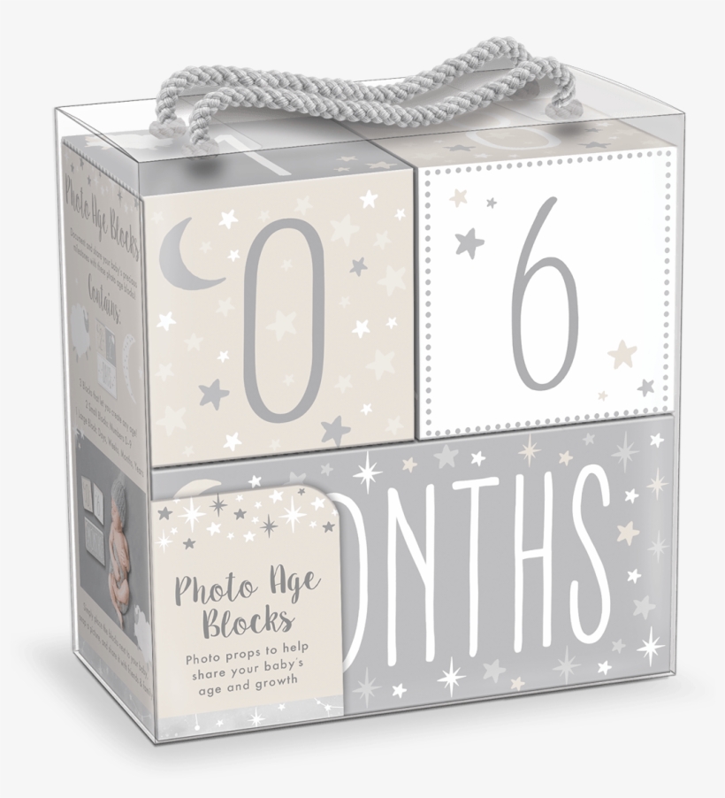 Twinkle Stars Milestone Block Set - Infant, transparent png download