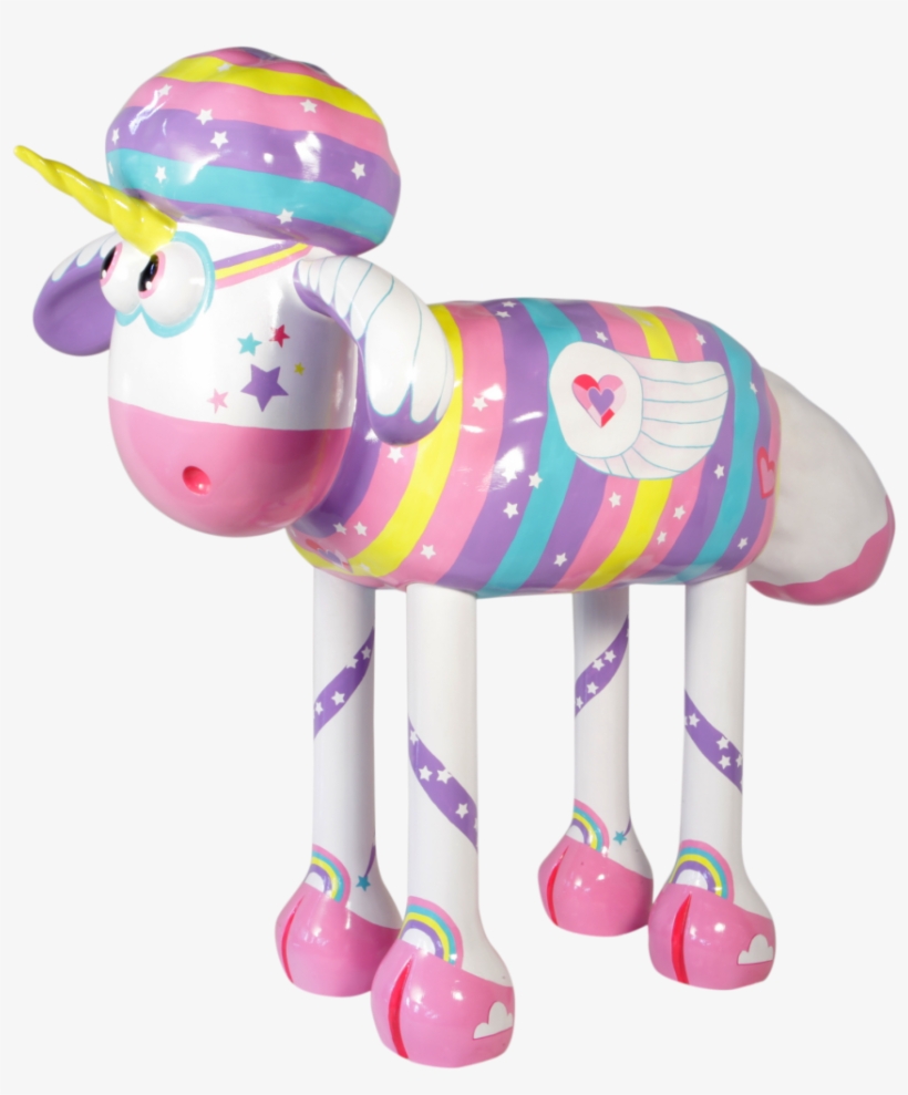 He Is Kindly Sponsored By Brunel Care And He Can Be - Unicorn Shaun The Sheep, transparent png download