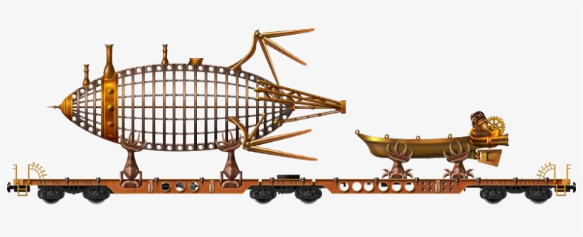 Jules' Zeppelin - Scale Model, transparent png download