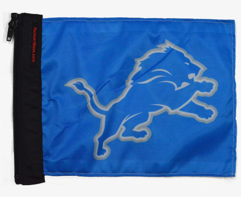 Detroit Lions Flag - Detroit Lions, transparent png download