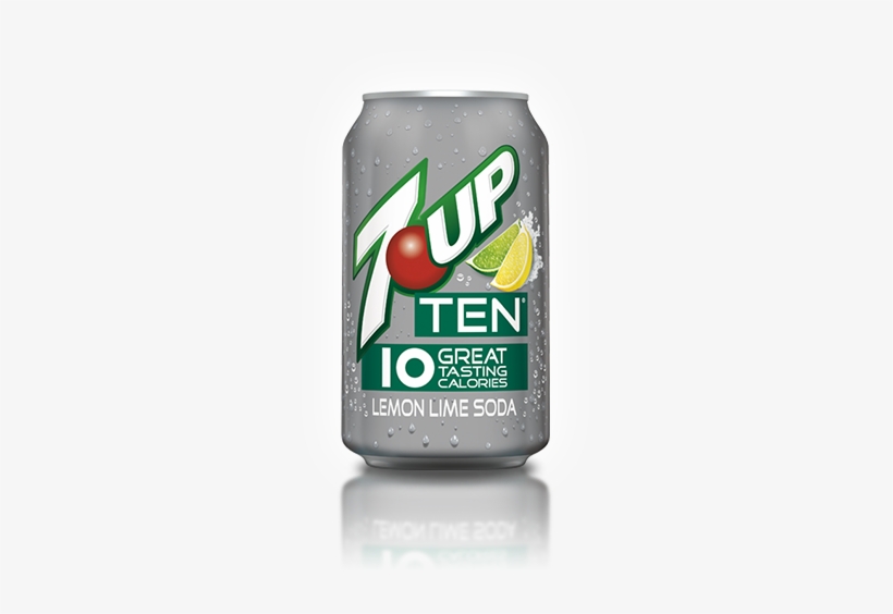Free Dr Pepper, 7 Up, A&w, Sunkist Or Canada Dry Ten - 7up Ten, 12 Fl Oz Cans, 6 Pack, transparent png download