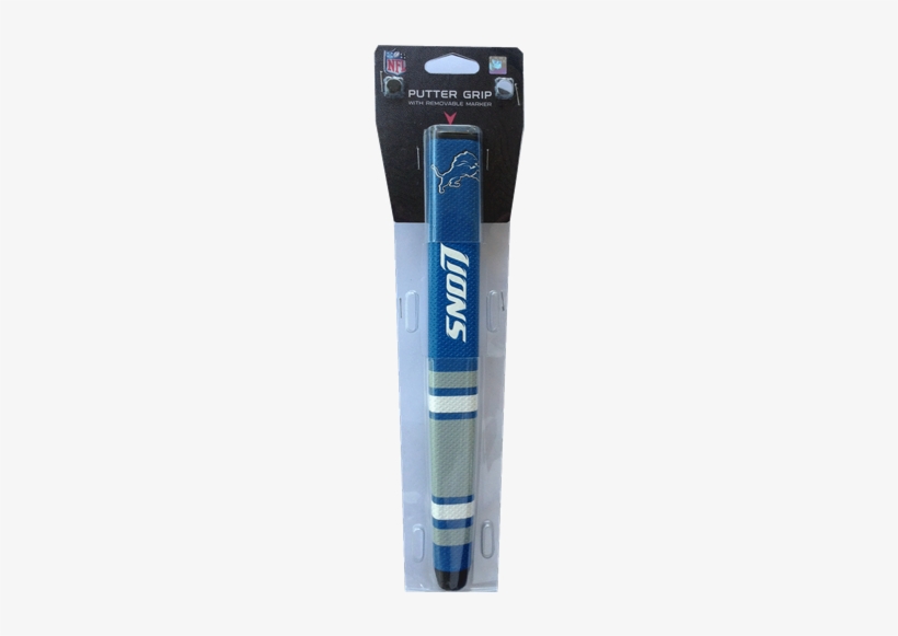 Detroit Lions Jumbo Putter Grip With Ball Marker By - Golf, transparent png download