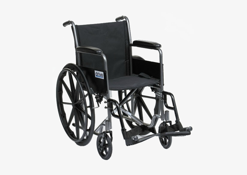 Wheelchair Png - Silver Sport Wheelchair From Drive Medical With Fixed, transparent png download