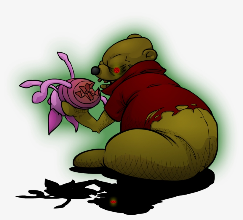Pooh Kills Piglet - Dirty Winnie The Pooh, transparent png download