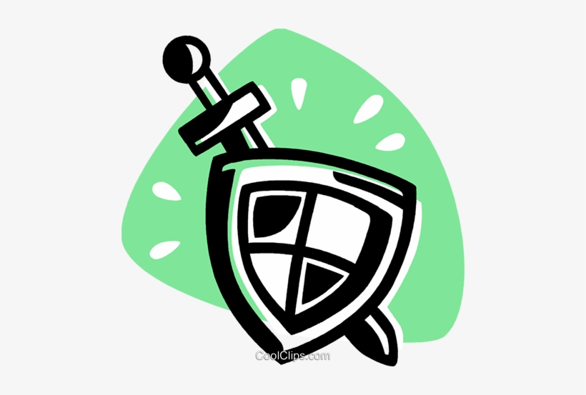 Espada Y Escudo Libres De Derechos Ilustraciones De, transparent png download
