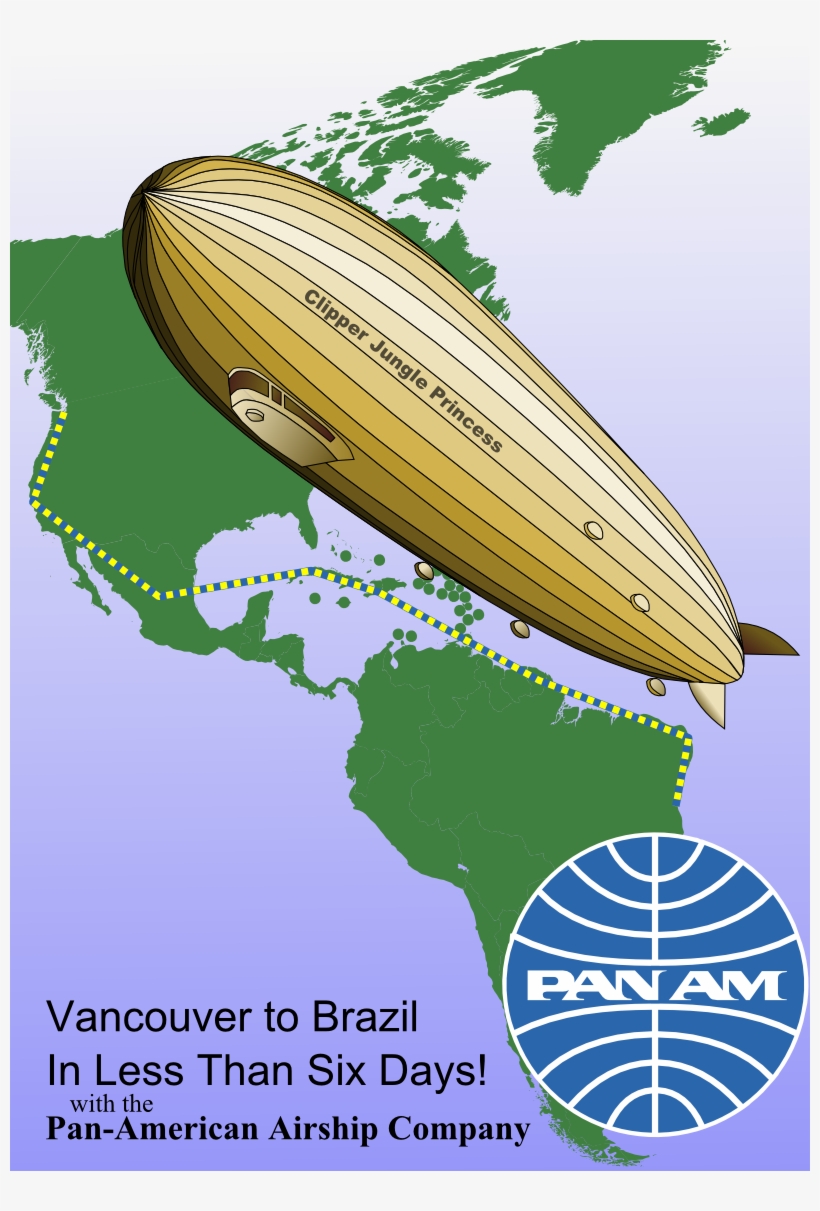 Zeppelin4 - Zeppelin Poster, transparent png download