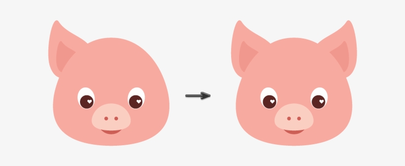 Clipart Library Stock How To Create A Valentine S Piglet - Cartoon, transparent png download