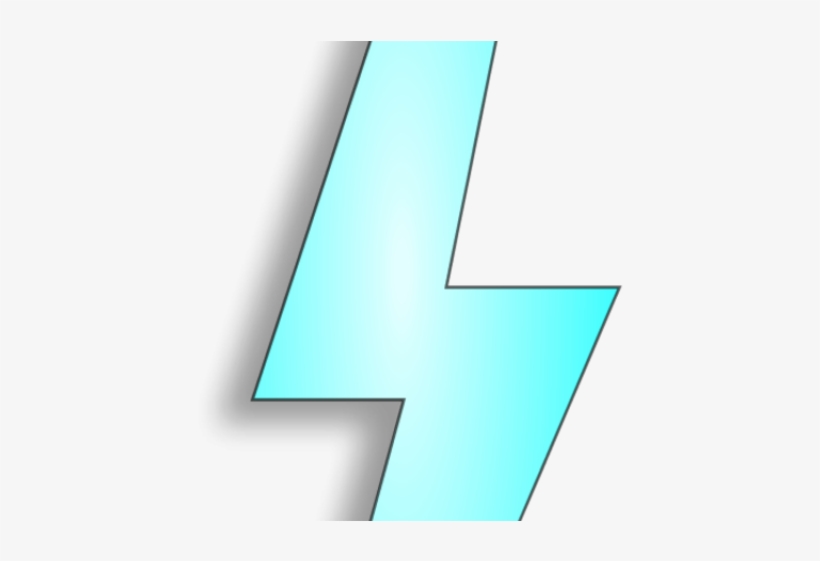 Lightening Bolt Clipart - Display Device, transparent png download