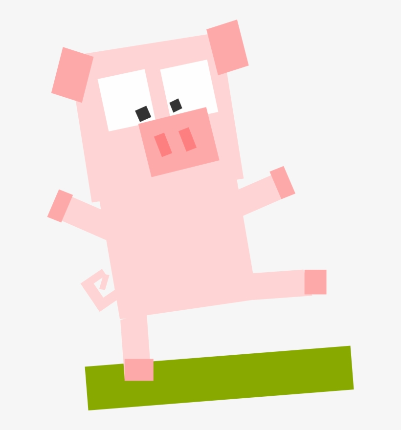 Square Pig - Custom Pig Avatar Pillow Case, transparent png download