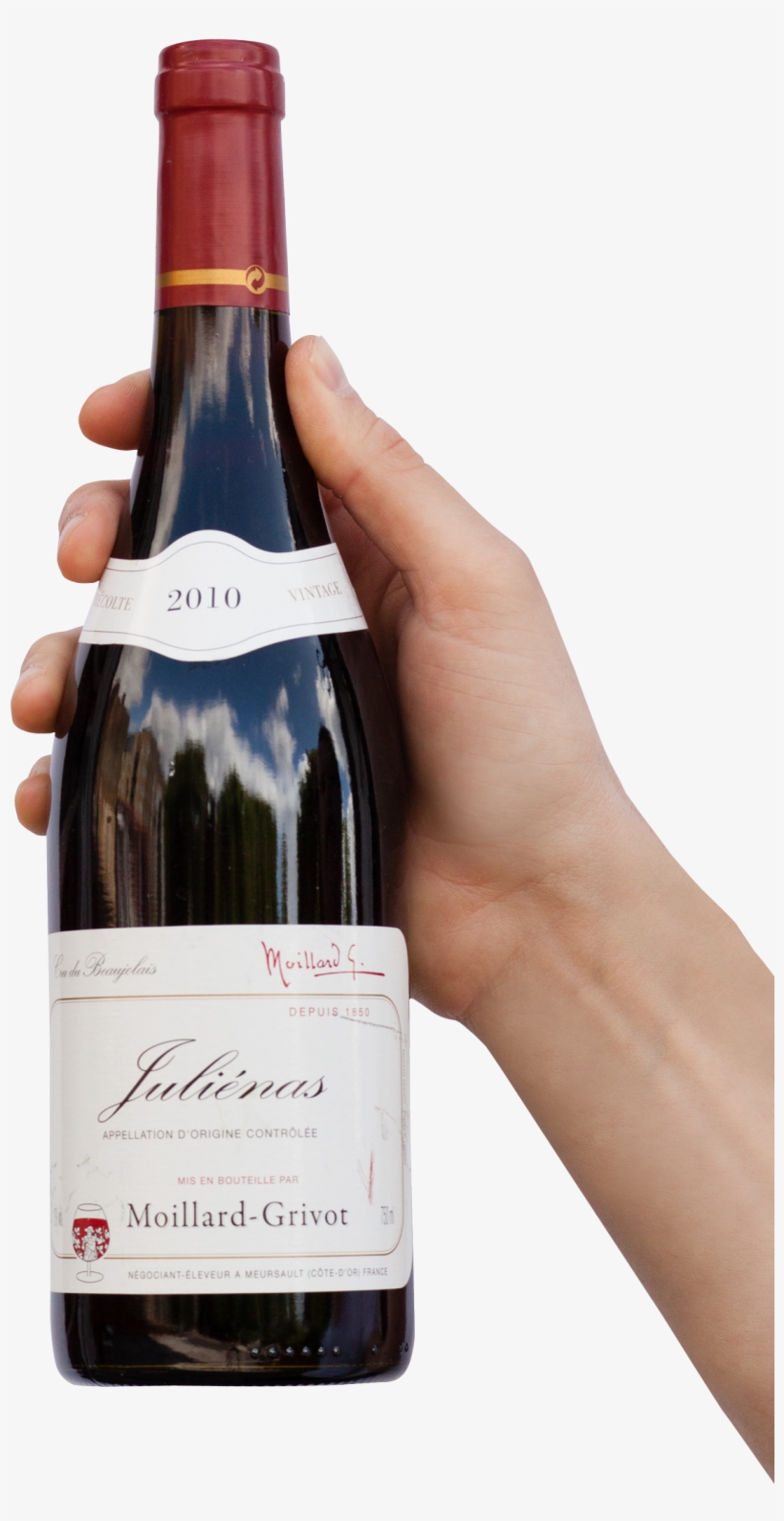 Wine Bottle Png Transparent Image - Wine, transparent png download