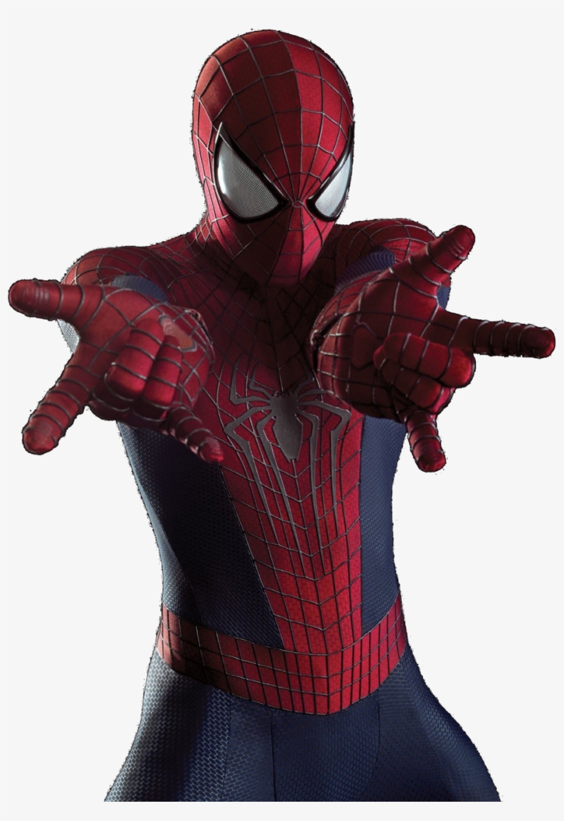 Amazing Spider Man Png - Spider Man Spraying Web, transparent png download