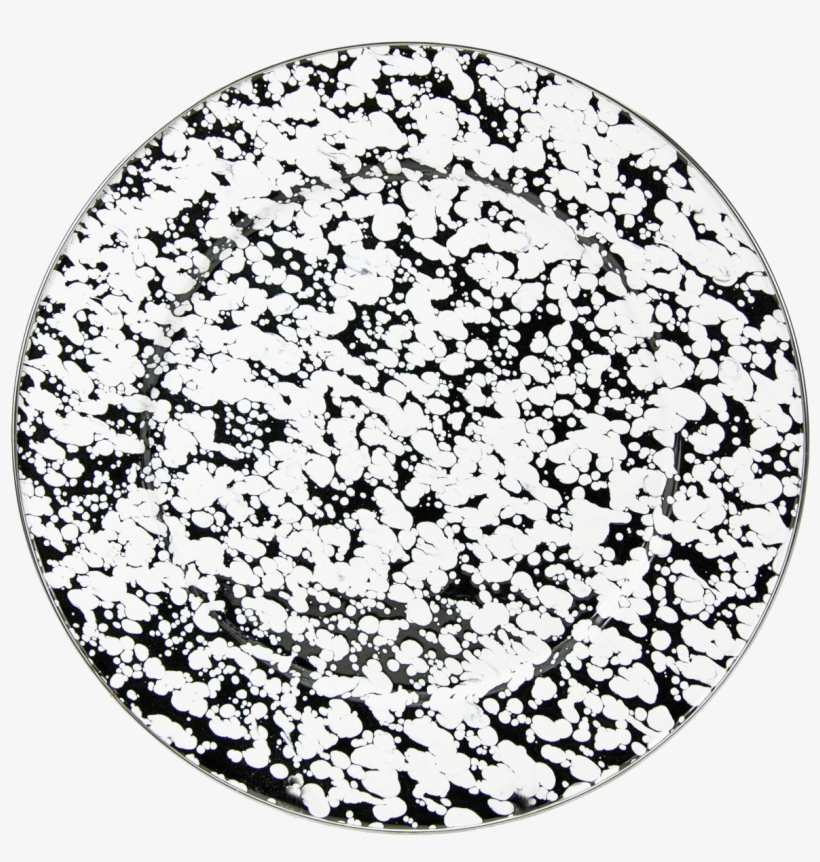 Bl26 Black Swirl Charger Plate, transparent png download