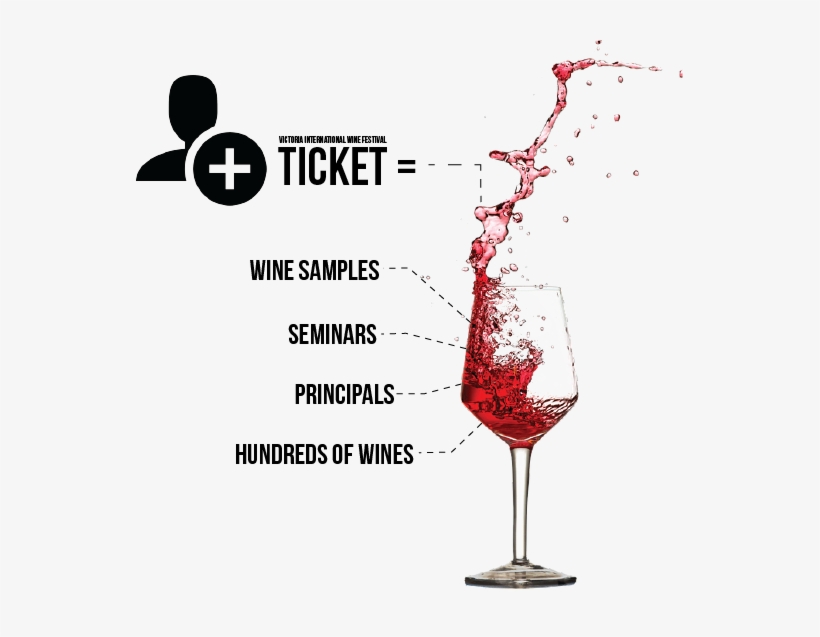 Vicwf Ticket Policies - Wine Glass With Splash, transparent png download