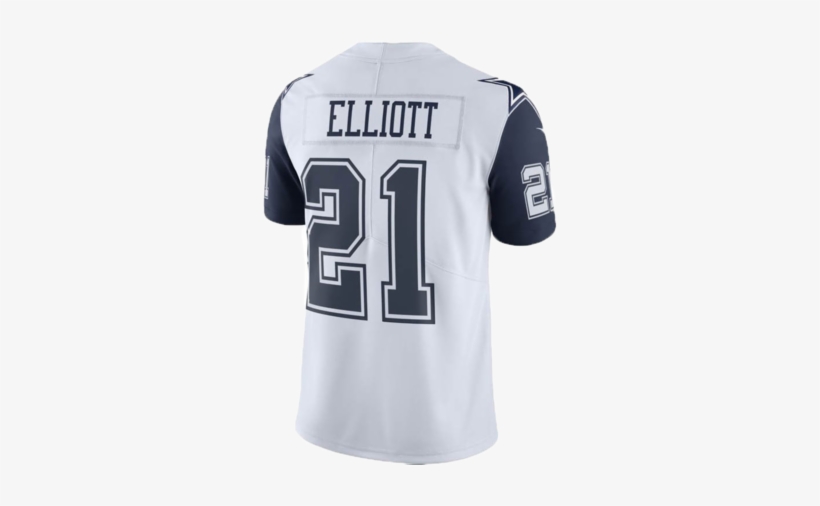 Dallas Cowboys Colour Rush Ezekiel Elliott Nike Vapor - Dallas Cowboys Ezekiel Elliott Nike Nfl Men's Limited, transparent png download