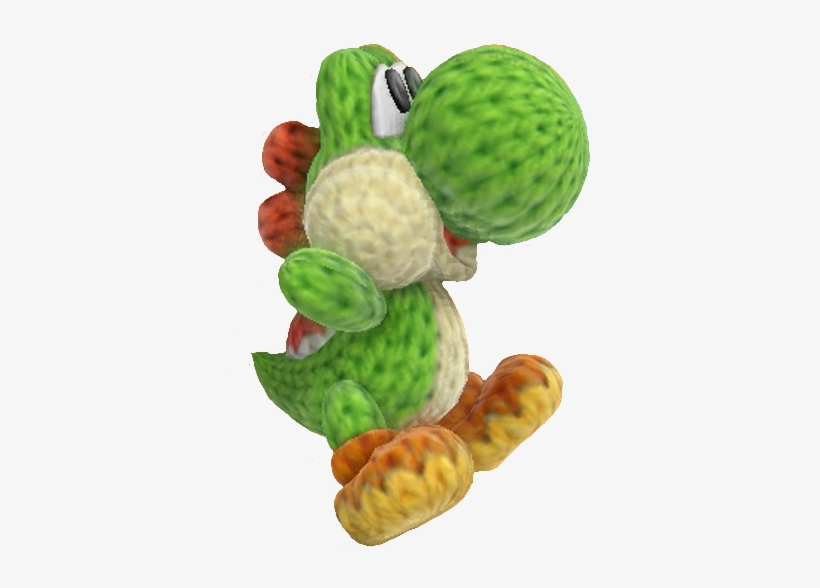Yarn Yoshi Ssb - Yoshi's Wooly World All Amiibos, transparent png download
