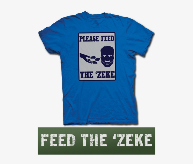 Please Feed Ezekiel Elliott Sign - T Shirt, transparent png download